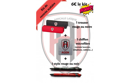 Kit rentrée scolaire à la boutique